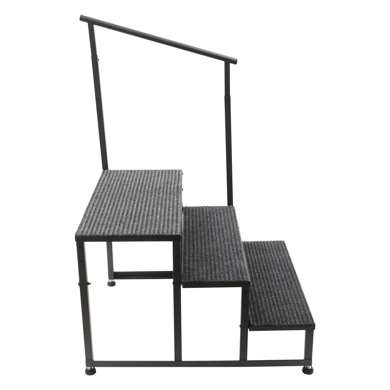 خطوات RV مع درابزين، 3 خطوات سلم حوض استحمام ساخن مع وسادة مضادة للانزلاق، خطوات سلالم محمولة لأحواض الاستحمام الساخنة، المعسكر، المحمول Ho #2