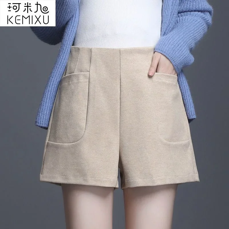 Women High Waist Casual Women's Zipper Thick Shorts Clothing Women Pants Summer Shorts