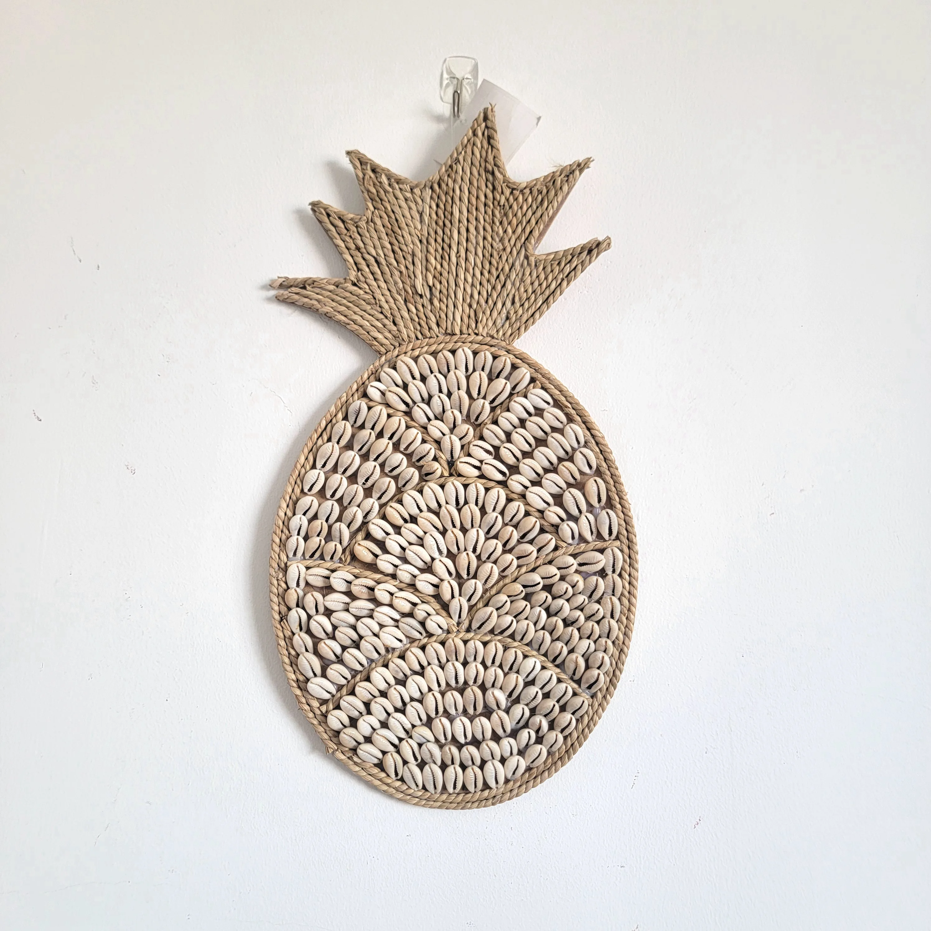 SHELL DECORATIONS-SEA SHELLS-ROOM DECORATION-BOHO HANGING-PINEAPPLE SHAPDE