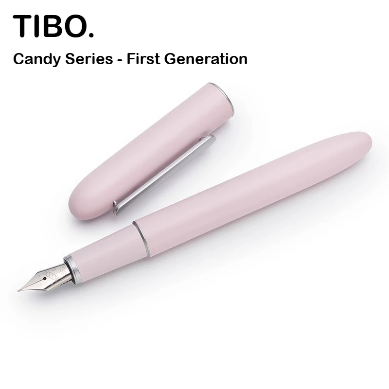 

Металлическая перьевая ручка серии TIBO Candy включает устройство для всасывания чернил EF/F/M, перо, идеальный подарок, канцелярские принадлежности, офисные школьные принадлежности