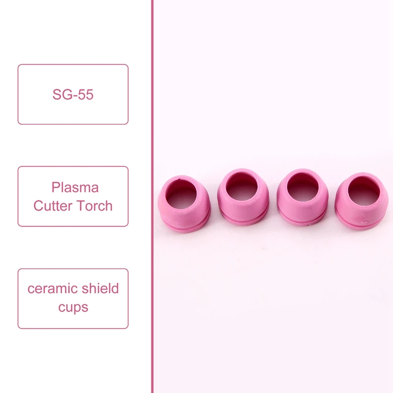 WELD SG-55 AG-60 WSD-60 Kit di materiali di consumo per torcia da taglio al Plasma punte 40/50 / 60 Amp (60 pz)