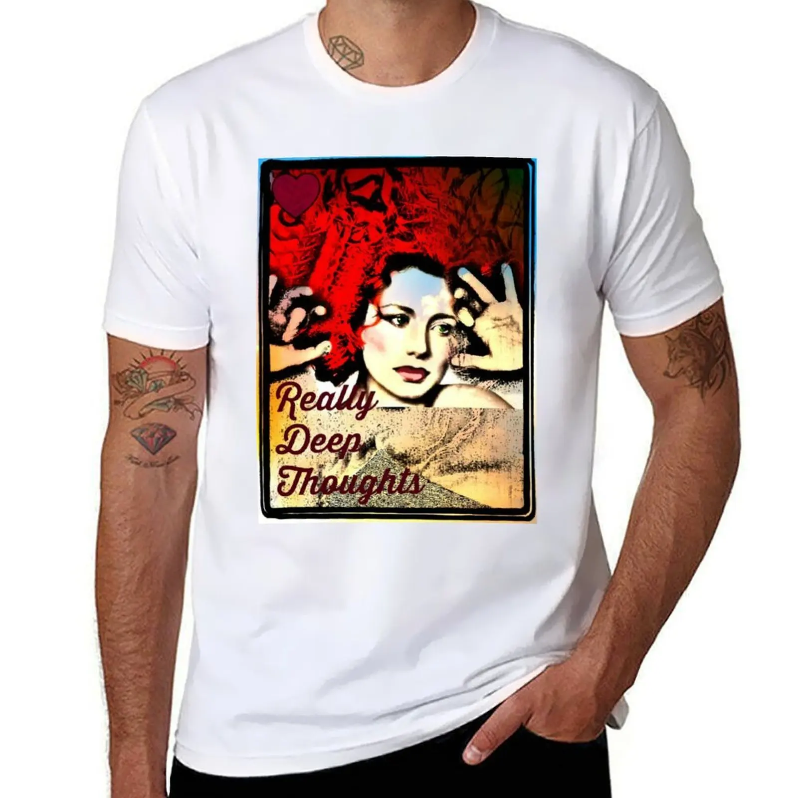 

Really Deep Thoughts T-Shirt t shirts for man pack white t shirt man casual T-Shirt