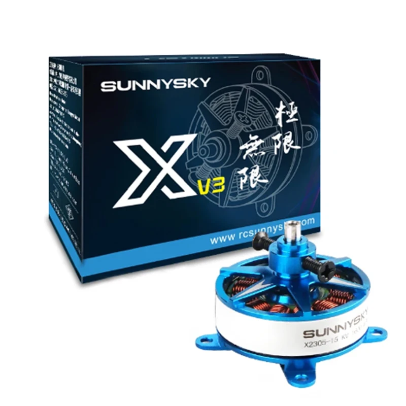 New Sunnysky F3P Indoor Power X2302 X2304 X2305 1400KV 1480KV 1500KV Brushless Motor CW for Fixed-wing aircraft Multicopter