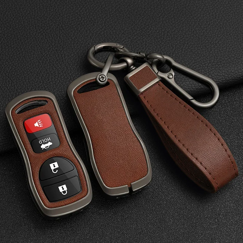 

Car Key Cover Case For Nissan Tiida Sentra X-trail T30 Altima Frontier Armada Maxima For Infiniti QX56 JA60 FX35 FX 35