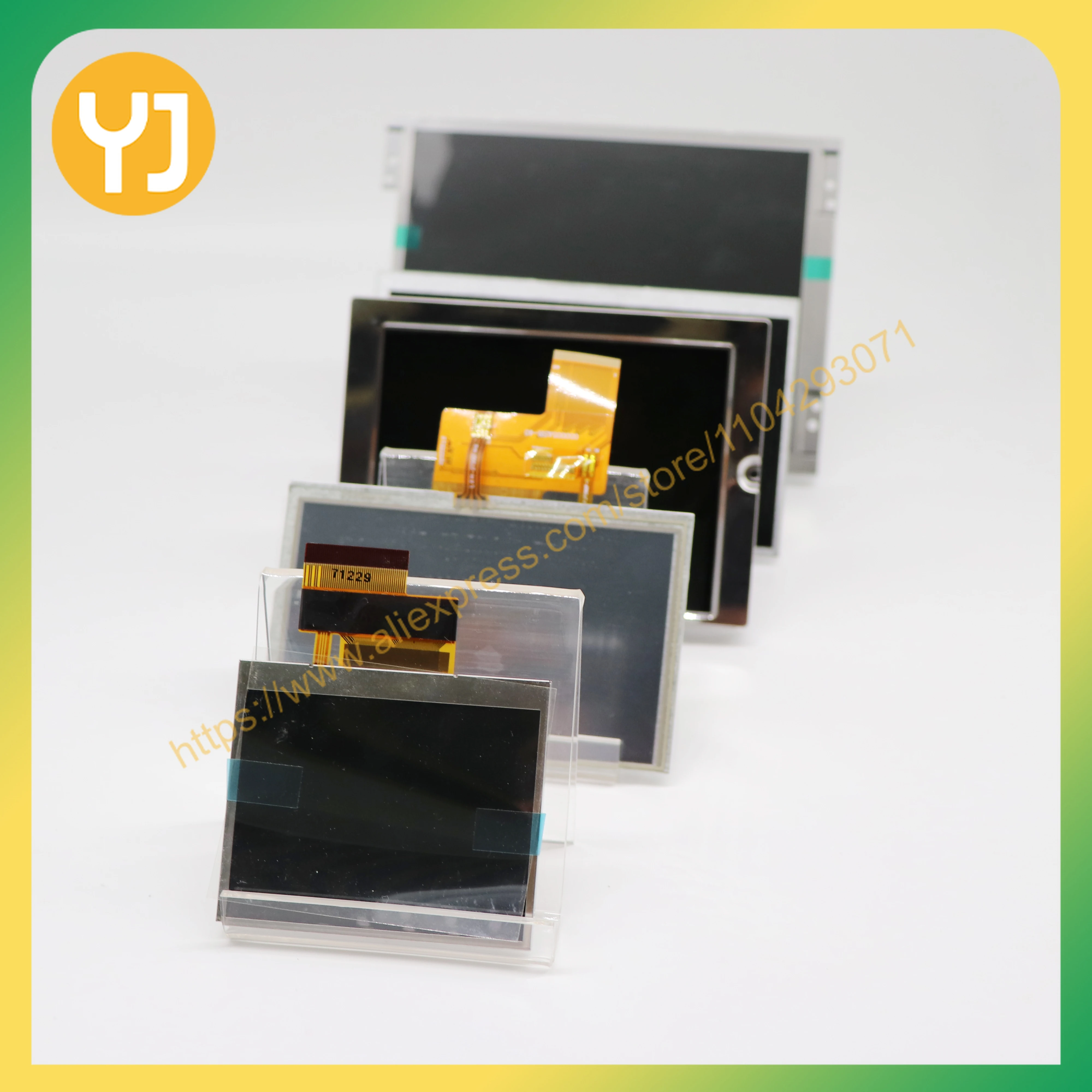 A101VW01 V0 LCD industrial com resolução de 10,1 polegadas 800*480