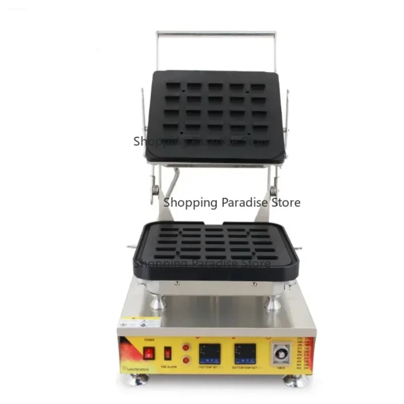 Máquina para Tartaletas de Huevo Doble Digital, Máquina de Acero Inoxidable para Prensar Aperitivos en Forma de Cono