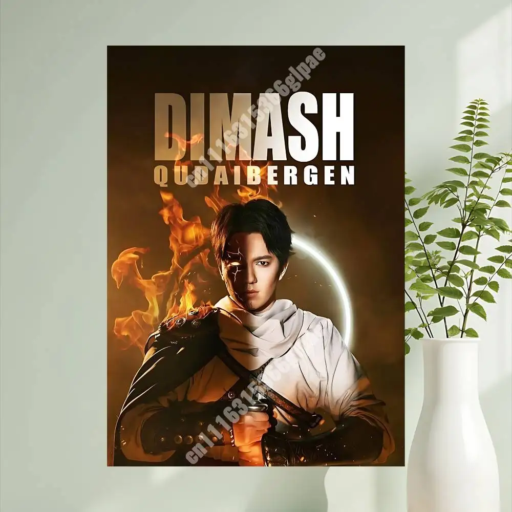Stranger D-Dimash Kudaibergen DiMensions Aesthetic Poster Gallery Prints Home Wall Art HD Vibrant Collection