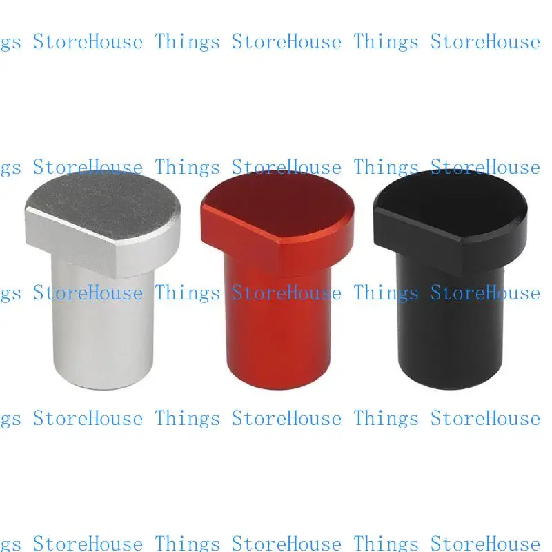 

652F Pack of 4 Aluminum Benches Dogs Workbenches Positioning Planing Plug for Precise Woodworking with 19/20mm Diameter