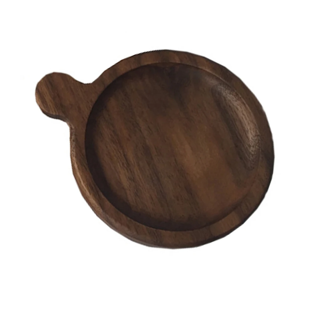 

Lettering Anti-scalding and Thermal Insulation Coasters Coffee Mug Bamboo Wooden