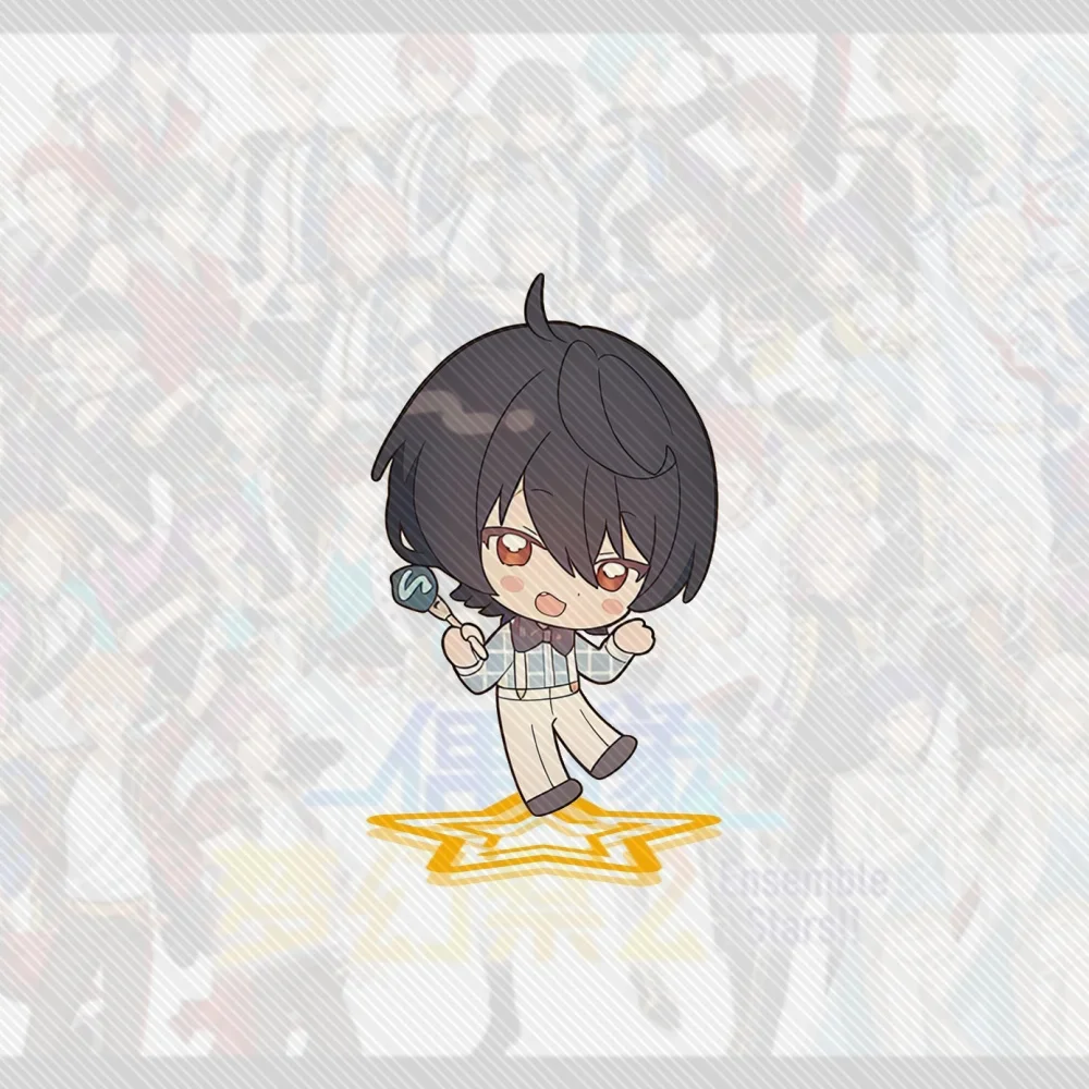 10CM Game Ensemble Stars Acrylic Stand Cute Model Desk Decor Cosplay Characters Ornament Accessories Good Christmas Gifts