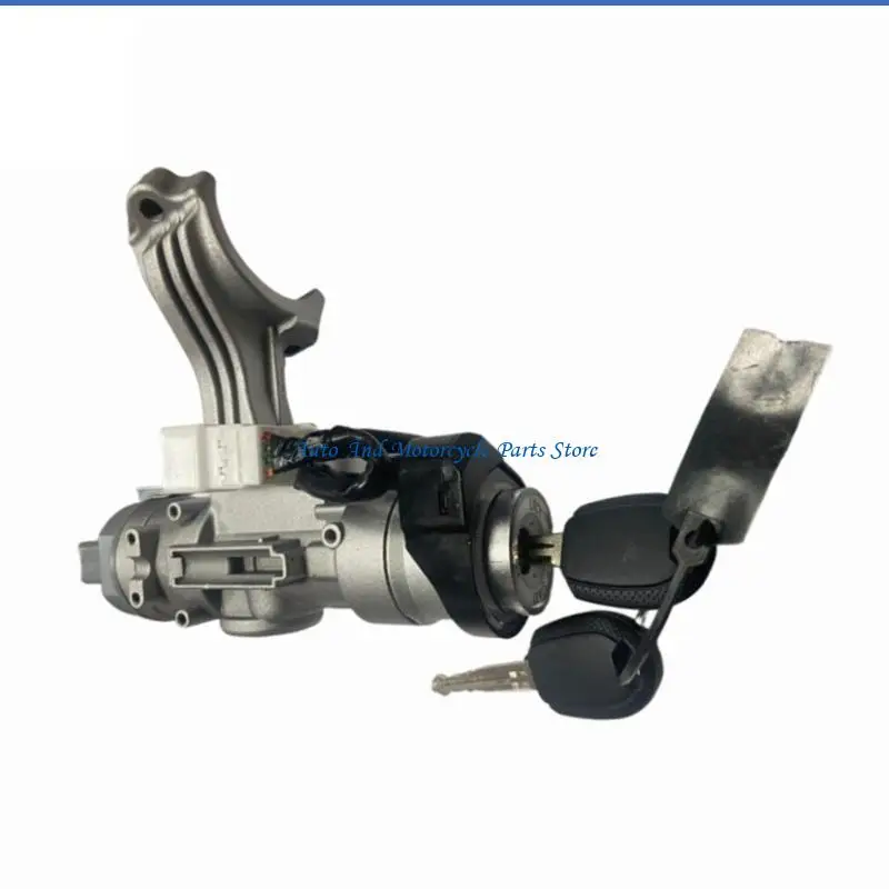 

P9FD Комплект для замены цилиндра замка рулевого управления автомобиля содержит 2 ключа 819001GL00 Противоугонная конструкция