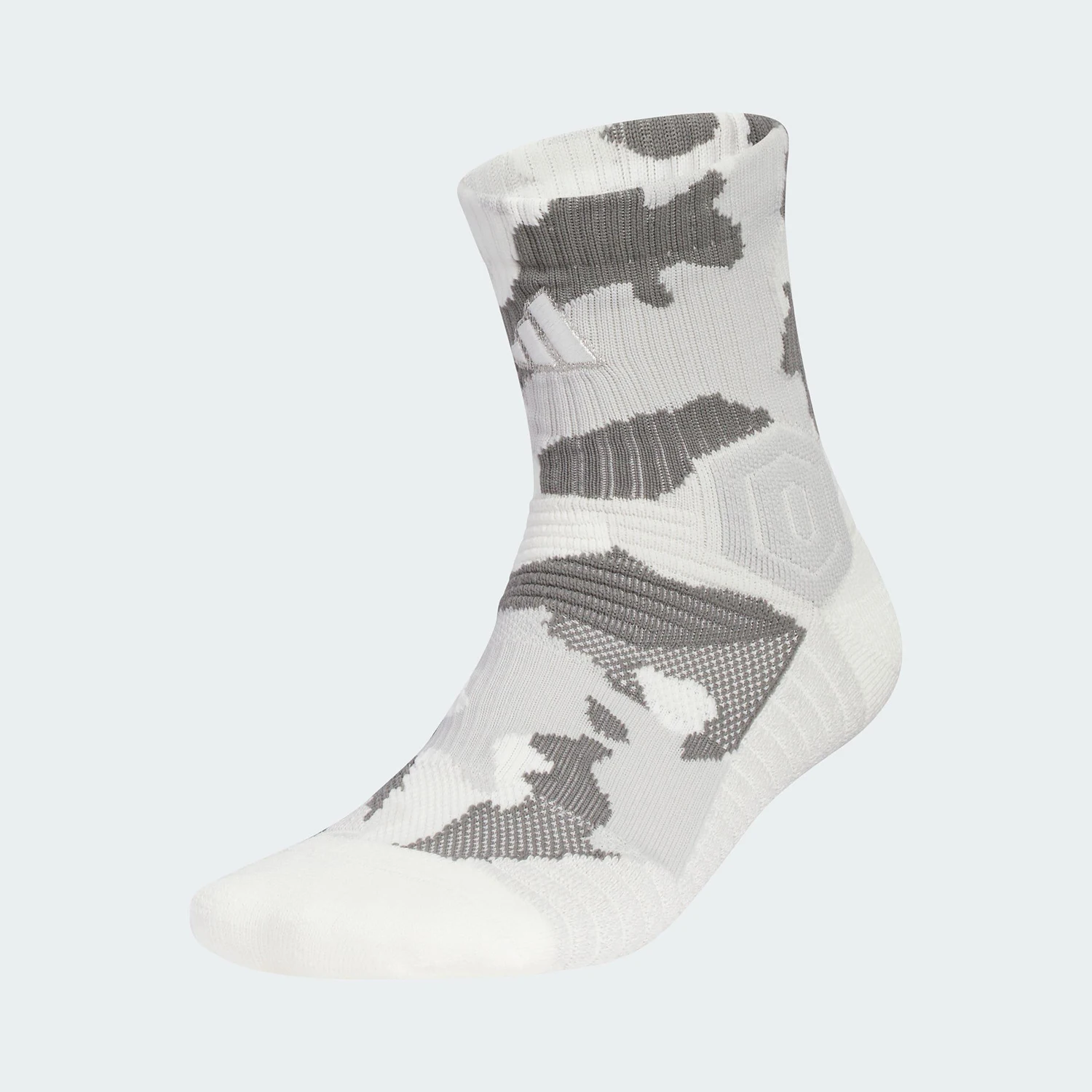 

Adidas genuine Three-leaf Clover Men's Printed Mid Calf Socks Pack of Two KE7785