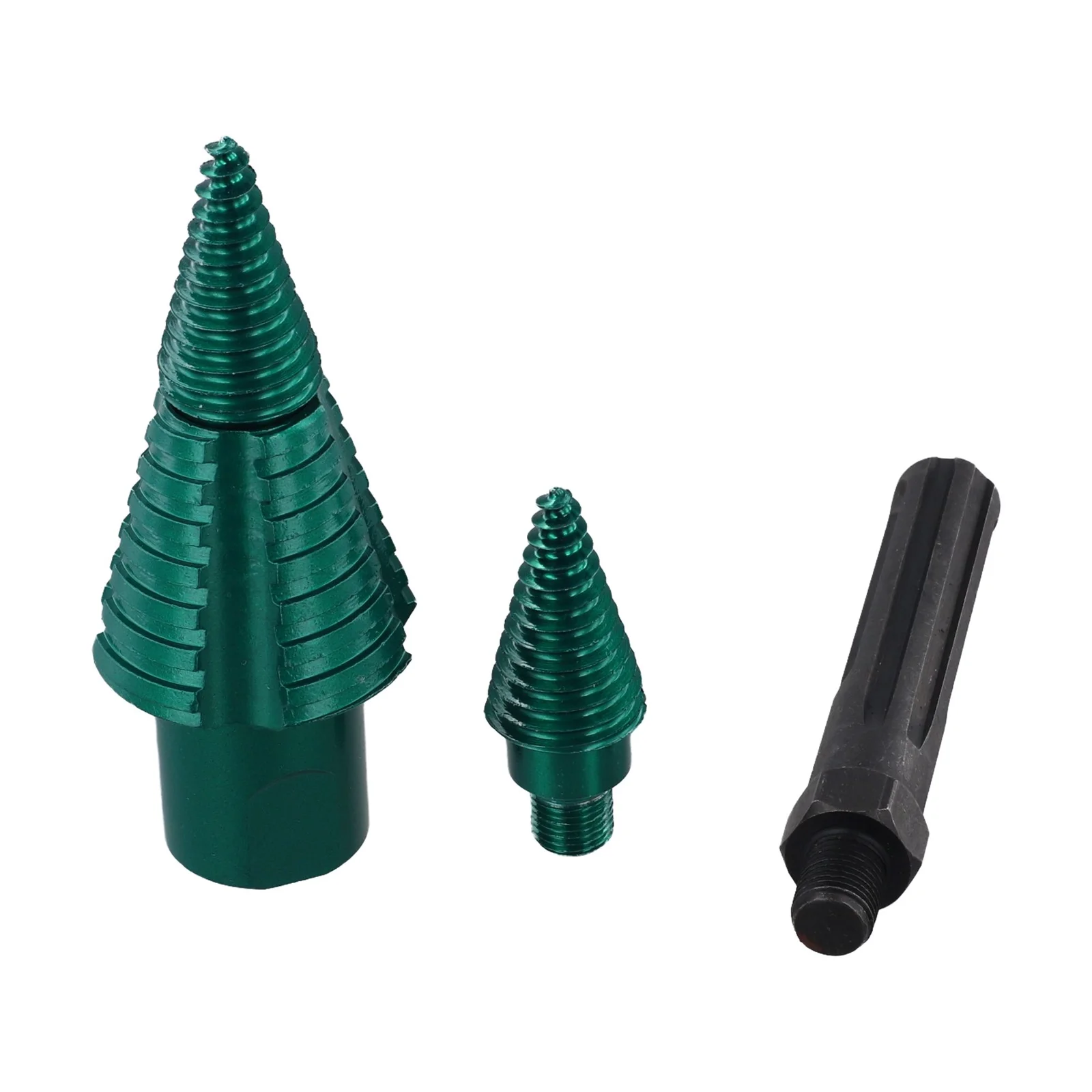 Firewood Splitter Drill Bit with For SDS Max Shank Compatibility and Quick Release Mechanism for Efficient Wood Splitting