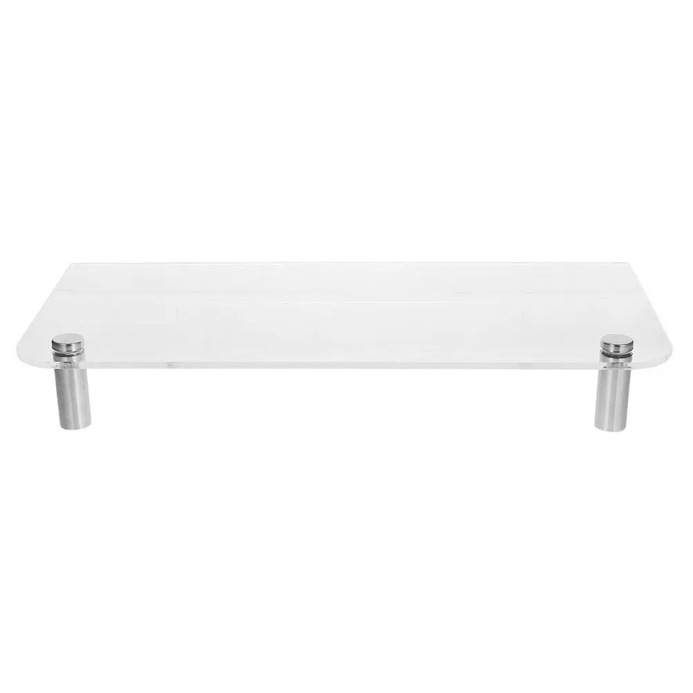 Desktop Monitor Riser Stand Heavy Duty Sturdy Design Simple Chic Monitor Stand for Desk Organization Laptop Display Elevator