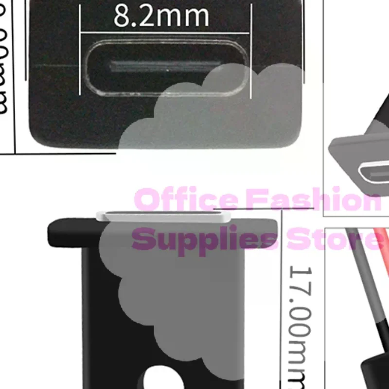 Type-C 2p Charging Socket Direct Compression Perforated Waterproof Power Socket With Cable Connector