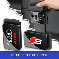1/2Pcs Car Safety Buckle Auto Seat Belt Stabilizer Auto Accessories For Audi S5 S6 S7 S4 S8 TT TTS A4 B8 A3 B6 A6 C7 C6 B7 Q5 Q7