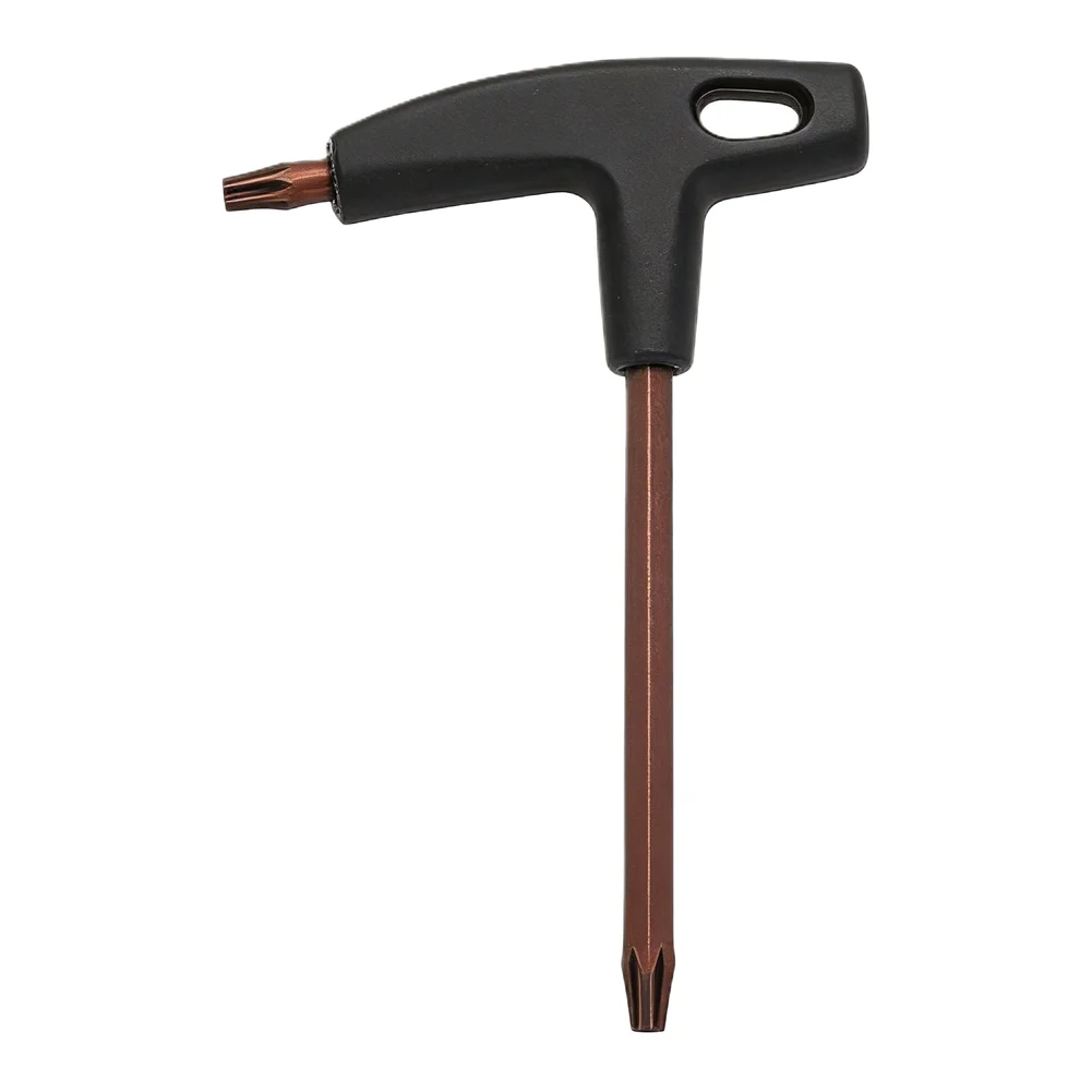 Black Bike Disc Brake Wrench High-toughness Materials Long-lasting Performance Compact And Portable For Mountain Bikes