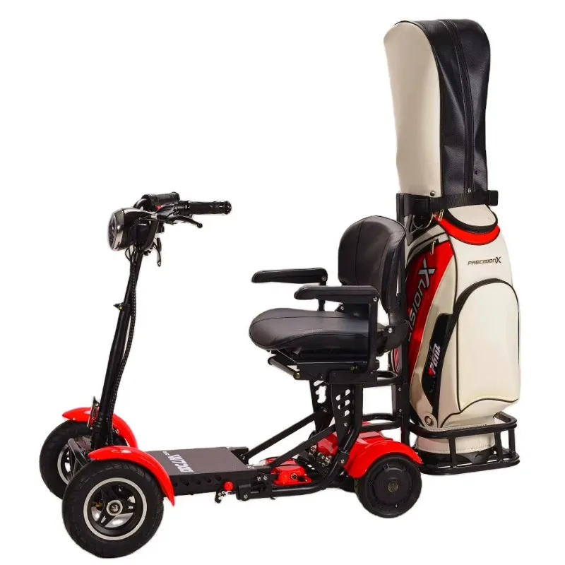 Four Wheel Electric Golf Scooter Cheap Electric Scooter Dual Motor Off-Road Adult, Foldable Electric