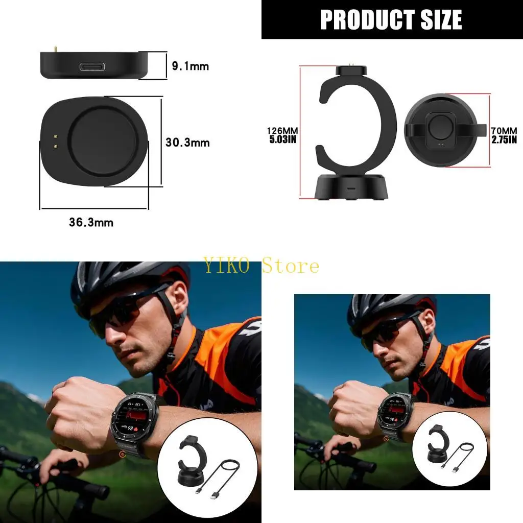 

K32C Universal Smartwatch Charging Adapters For A2445 A2286 A2429 Stable Connection