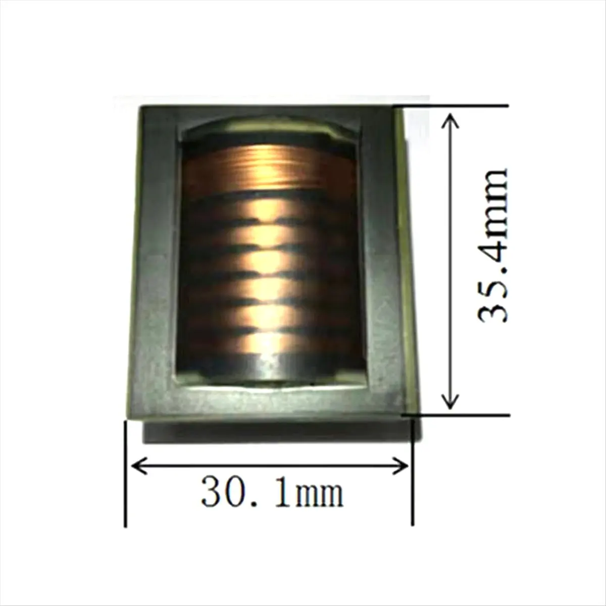 Oct Sale EC2834PC40 Air-Filled Magnetic Core Pack 6+1 Slot Resin Potting Transformer Inverter High-Voltage Pack 300 Ratio