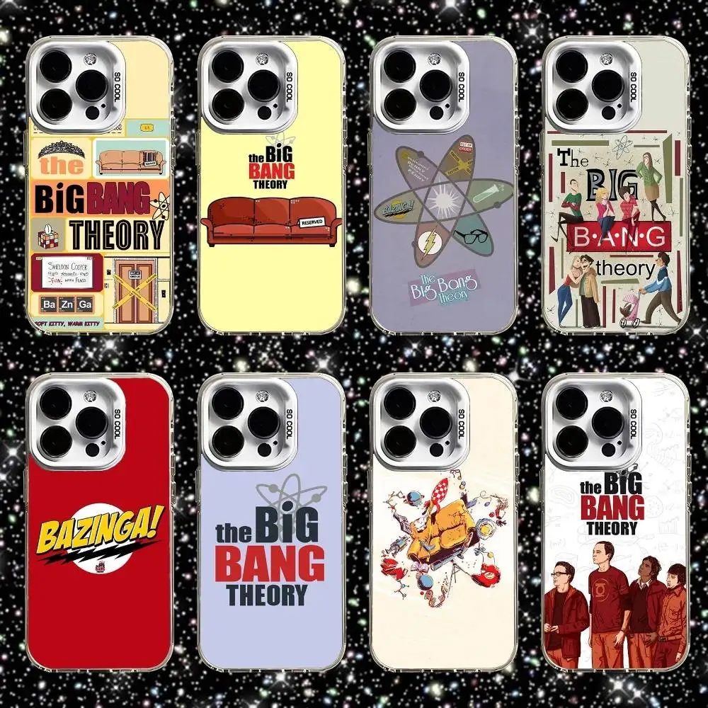 

The B-Big B-Bang T-Theory Phone Case For iPhone 16,15,14,13,12,11,Pro,XS,Max,Plus,Mini,SE White Candy Matte Shockproof Cover