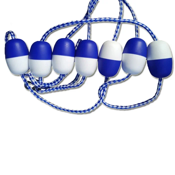Standard Polypropylene Swimming Lane Line Pool Safety Rope & Float Pool Ball Dead Bolt