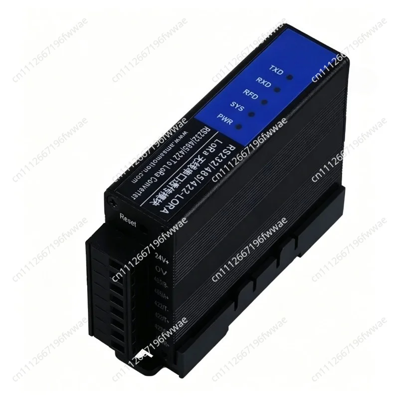 For RS232-485-422-LORA LORA Wireless PLC Module Long Rage Radio Communication  RS232 RS485 RS422 to LR100 Signal Converter