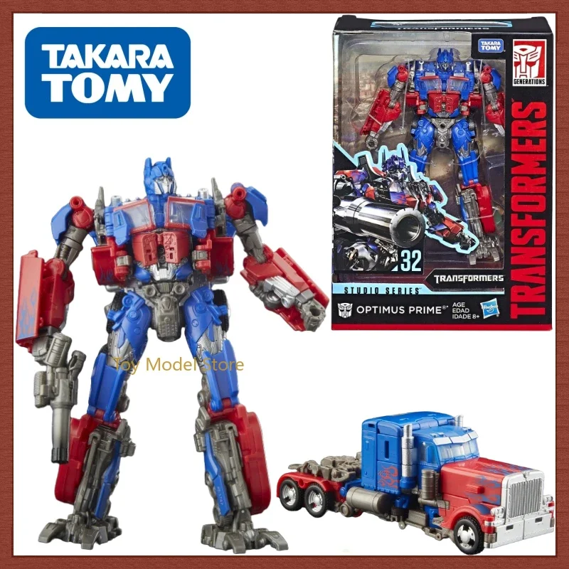W magazynie Takara Tomy Transformers SS Series SS-32 V-Class Optimus Prime Action Figures Robot Collectible Model Toys Oryginalny prezent