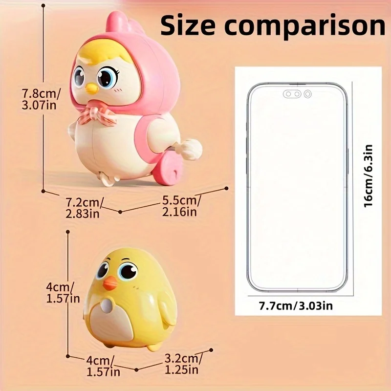 1 Gallina principale 3 pulcini giocattolo strisciante musica pulcino che cammina prima educazione giocattoli magnetici interattivi forniture per l'addestramento del pollo carino