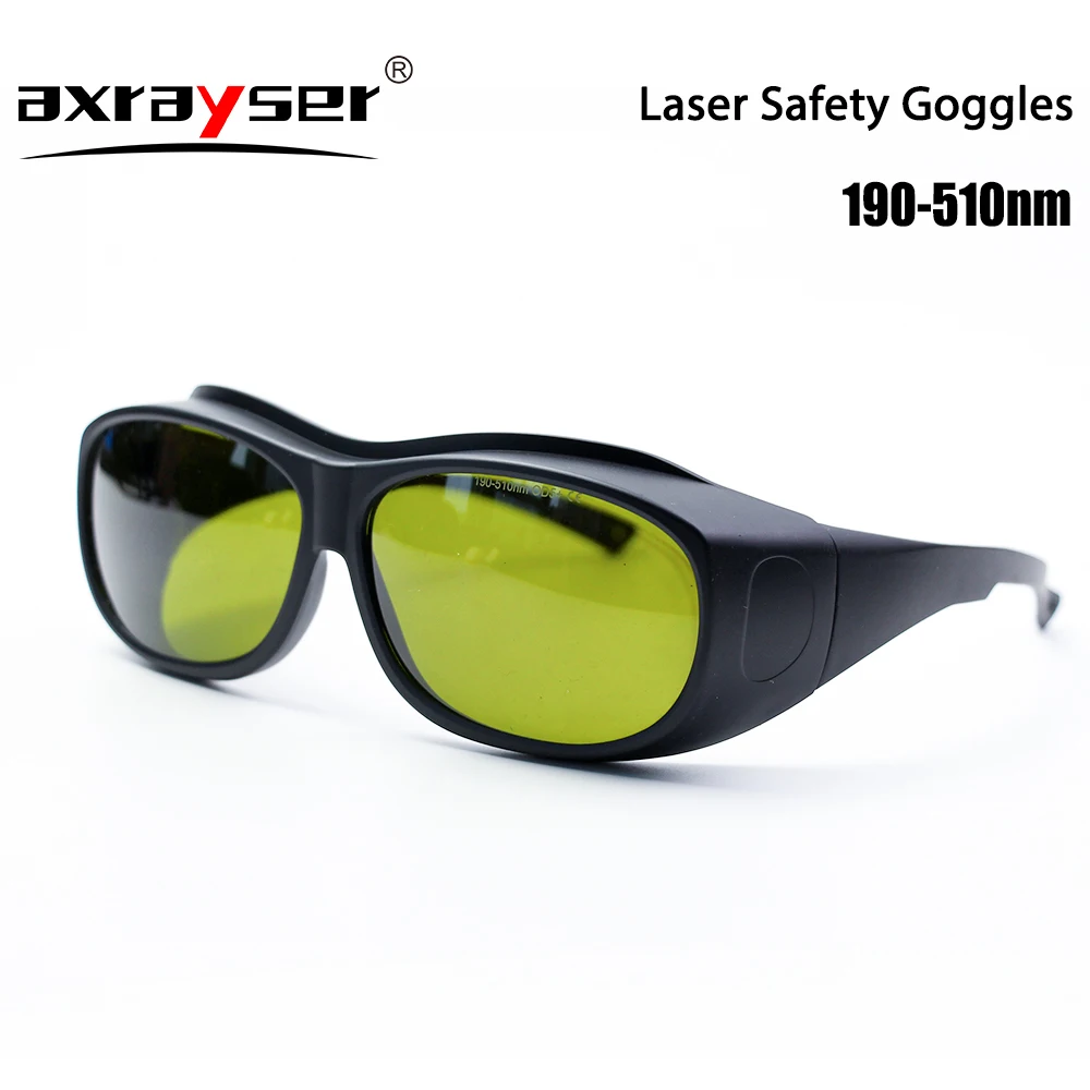 190-510nm Protective Goggles Laser Size Safety Goggles For CO2 Laser Welding Cutting Engraving Machine