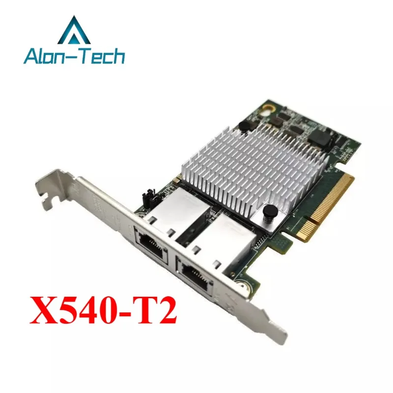 

Для I-ntel Wave X540-T2 10G двойные порты RJ45 PCI-Express Ethernet конвертированный сетевой адаптер