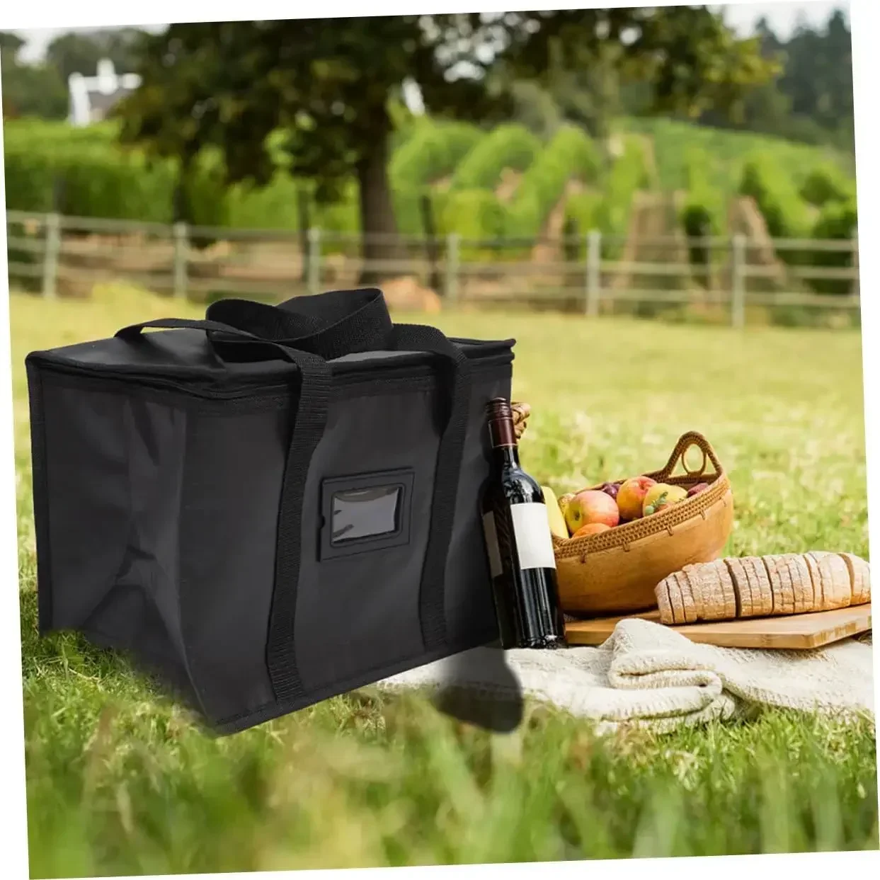 حقيبة غداء للسفر كبيرة جدًا ، صندوق تبريد للتخييم ، حقيبة تنزة ، مبرد معزول بالثلج للشرب ، حقيبة باردة ، تخزين الطعام والمشروبات ، 70 لتر