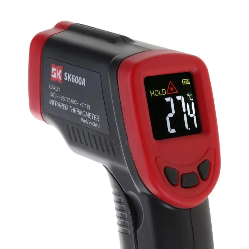 02DC Digital Infrared- Thermometer -50~880℃ Laser Thermometer Pyrometer Non-Contact Temperature Meter High Temp Gun for-Grill