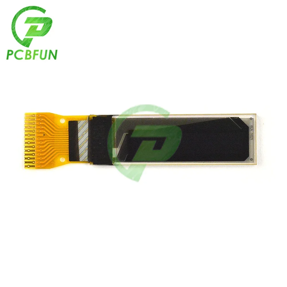 Módulo de exibição OLED com luz branca, tela SPI ou IIC, 0,69 polegadas, 14PIN, 96*16, para TS100, TS08