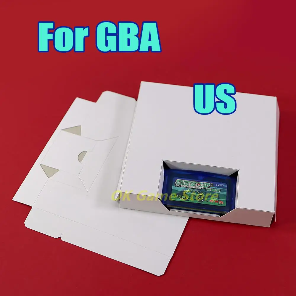 1pc US Version Carton Replacement Cardboard Inner Inlay Insert Tray For Gameboy GBA Game Cartridge