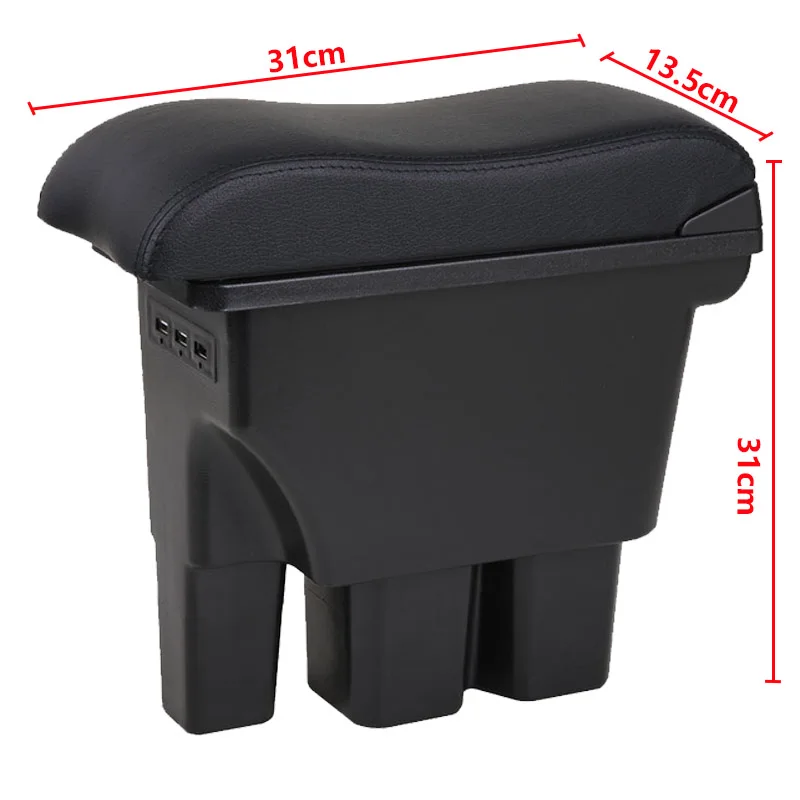 For Suzuki Jimny Armrest box For Jimny JB74 Car Armrest 2018-2025 Curved Surface leather Simple installation Car Storage box
