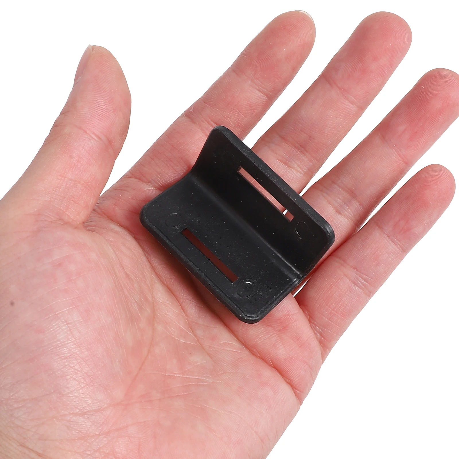 100 قطعة من واقيات الحواف البلاستيكية لحمل البضائع على شكل حرف L واقيات الزوايا حزام شديد التحمل للأجهزة المعدنية والحجر الخشبي #1