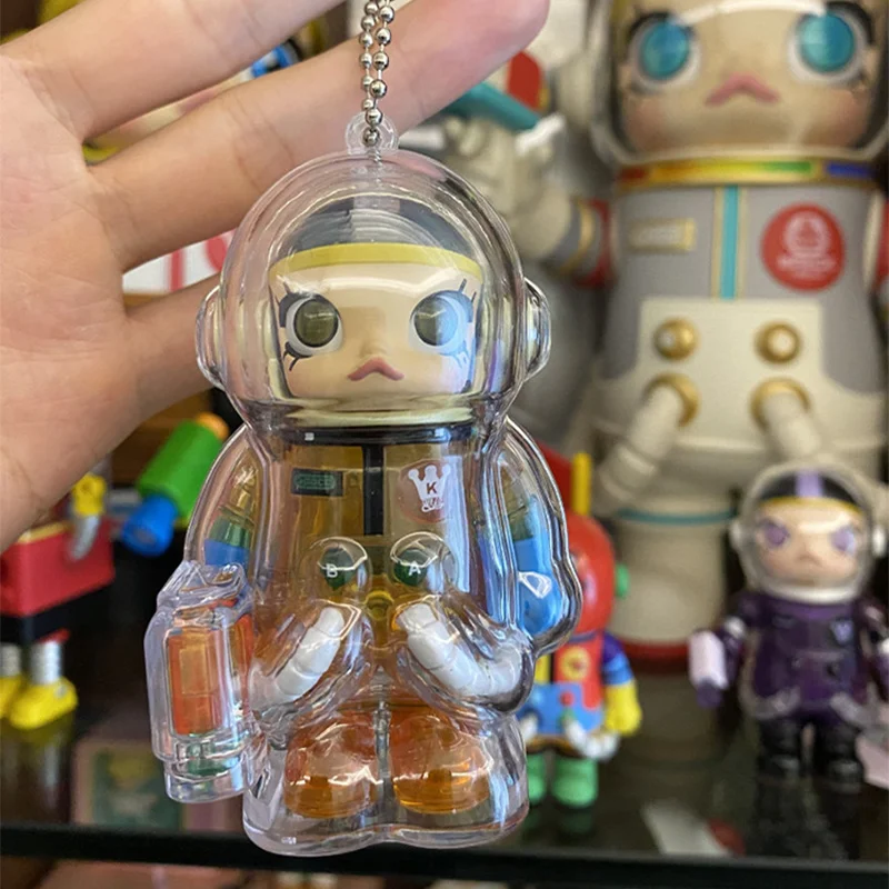 Molly Space Mega Transparent Protective Case Astronaut Treasures 100% First And Second Generation Display Box To Protect Figure