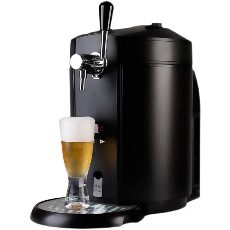 5l Mini luftgekühlte Fassbier maschine automatische selbst brauende Bier ausrüstung Bier maschine kleiner Grill zug