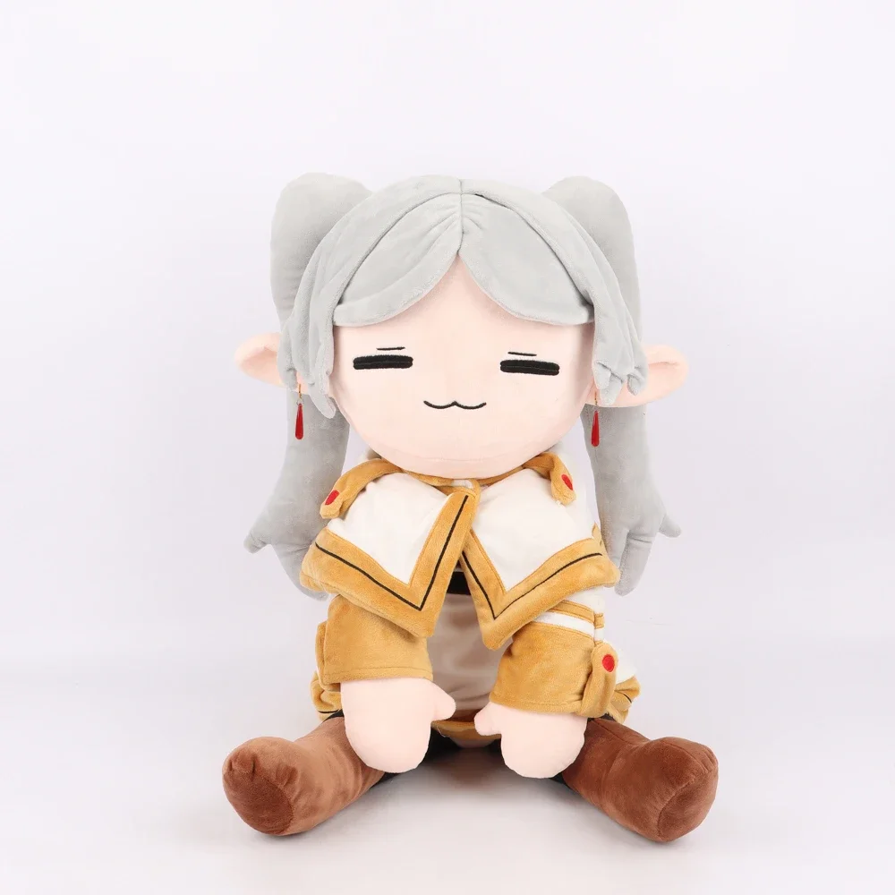 75 cm Frieren Op De Begrafenis Anime Pluche Leuke Cartoon Figuur Periferie Katoen Soft Gevulde Plushie Poppen Kerstcadeaus Speelgoed voor kinderen