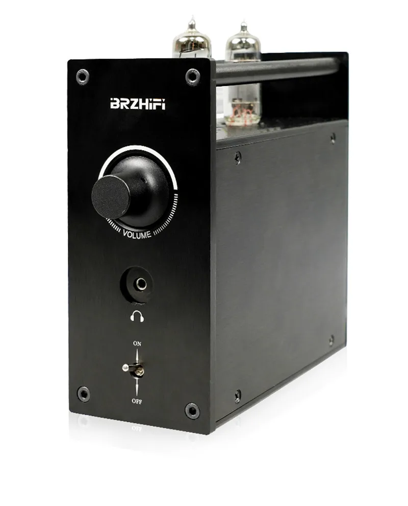 Preamplificador de tubo de vacío Mini Vertical, amplificador de Audio de escritorio para el hogar, reproductor de discos de vinilo MM/MC, DC12V 6A2