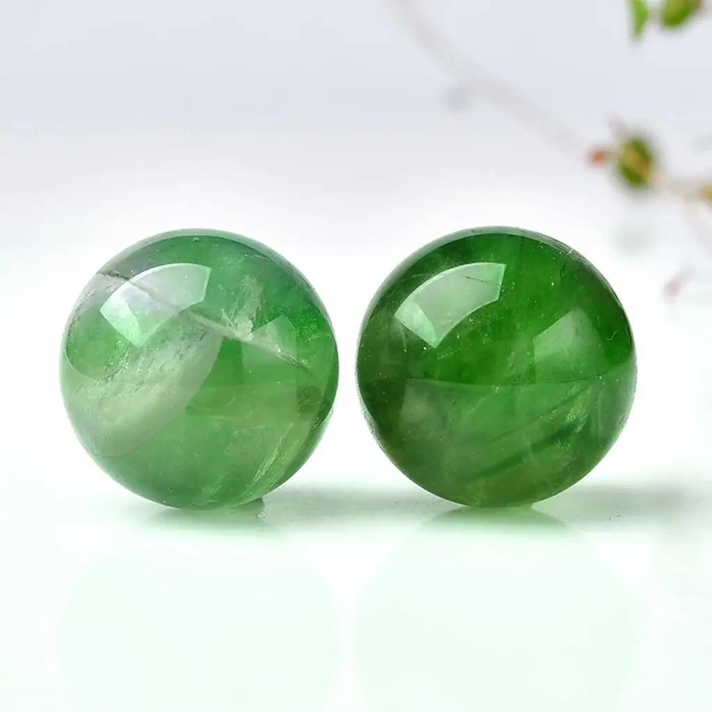 Fluorite Natural Sculpture Figurine Sphere for Divination Home