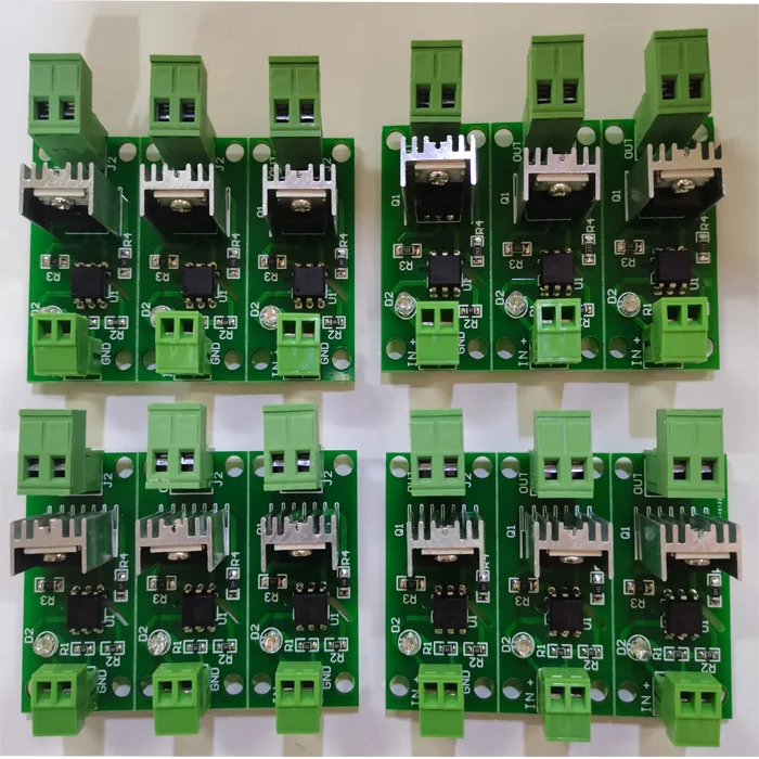 Thyristor Optocoupler Isolated Switch Module 5V12V DC Low Voltage Control 220V AC High Voltage Thyristor