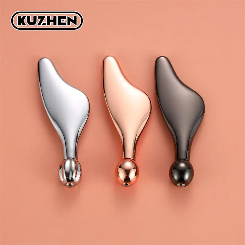 Metal Gua Sha Board Face Massager Dolphin Ball Roller Zinc Alloy Scraper Face Lifting Massage Beauty Skincare Guasha Beauty Tool