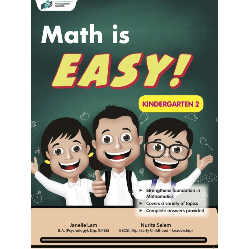Math Is Easy K2 Janelle Lam Curriculum Planning And Development 9789811408403 Book
