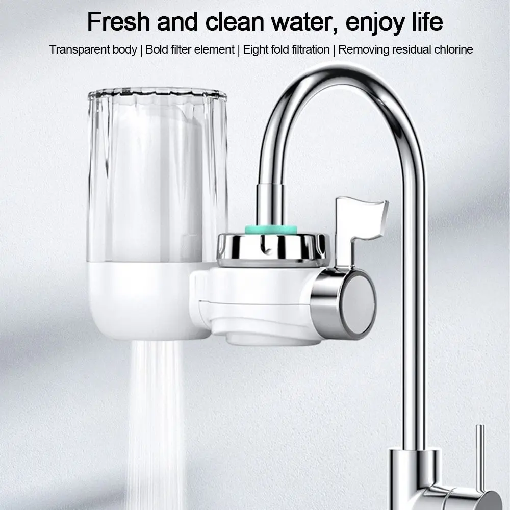 

8-слойный фильтр для воды, установленный на кране, моющийся съемный фильтр для крана, прецизионный очиститель, физическая фильтрация