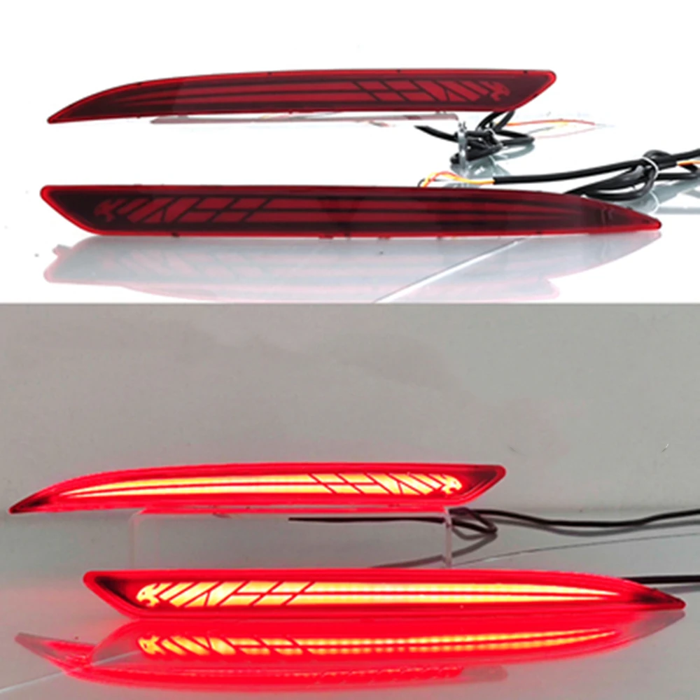 LED Rear Bumper Lamp For Geely Coolray Pro 2021 Retrofited Dynamic Light