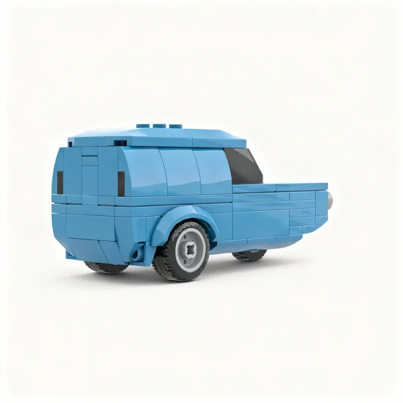 130pcs MOC Reliant Robin Mr Bean S Arch Nemisis Model Building Blocks Construction Toy Idea festival Gifts Education Brick view 3