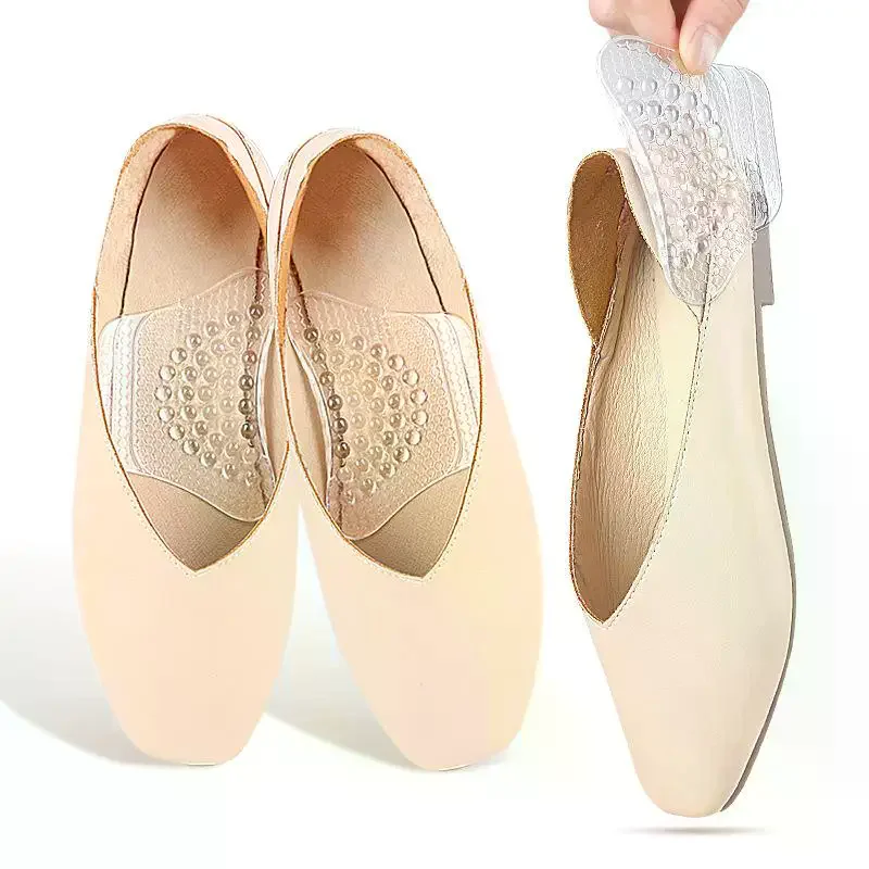 1Pairs Forefoot Insert Cushion Pads For Women Shoe Anti Slip Silicone Foot Pain Relief For High Heels Sandals Gel Shoe Insoles