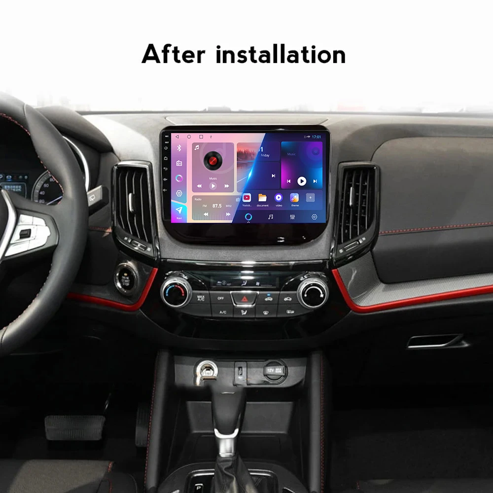 Android Auto For Changan Chana CS55 2017 - 2020 No 2din DVD Rear Camera Android 14 Multimedia Player Navigation Carplay 8 Core